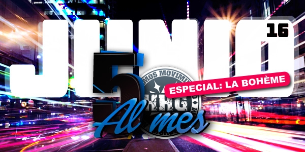 5 Al mes: Junio 2016