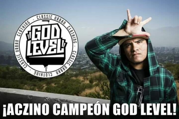 Aczino (Mexico) gana en la God Level 2017 en Chile