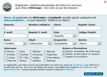 Alerta Login-Registro