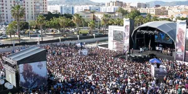 Público Batalla de los gallos 2017 Málaga