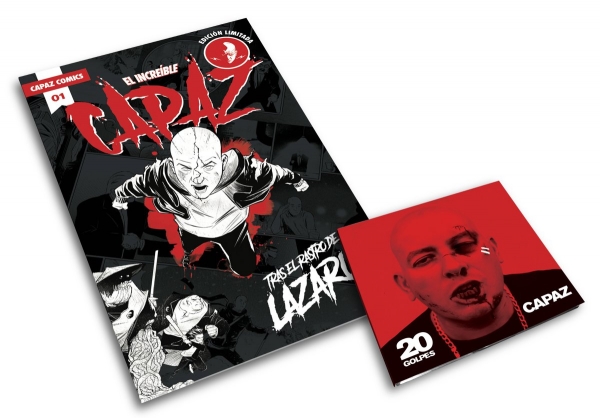 Capaz 20 Golpes - Formato CD con Comic