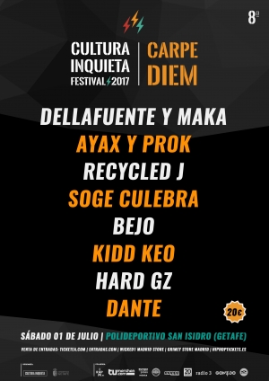 Carpe diem Festival 2017 en Getafe