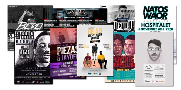 Conciertos Hip Hop Otoño 2016