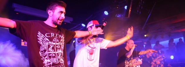 Crew Cuervos en Madrid Noviembre 2012