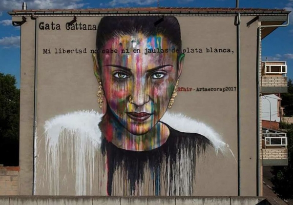 Gata Cattana Graffiti Sfhir
