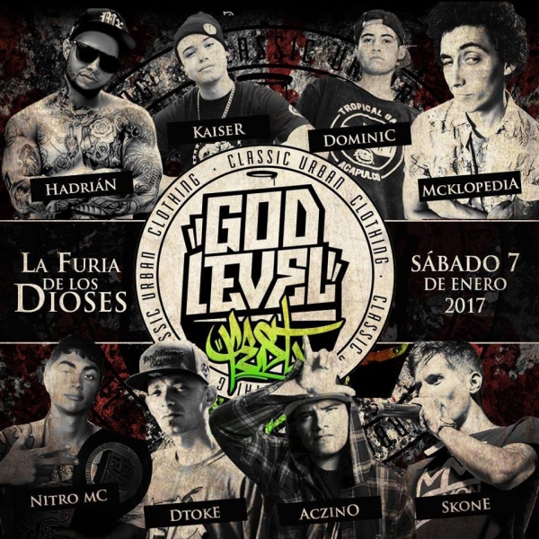 Cartel God Level 2017 - La furia de los dioses