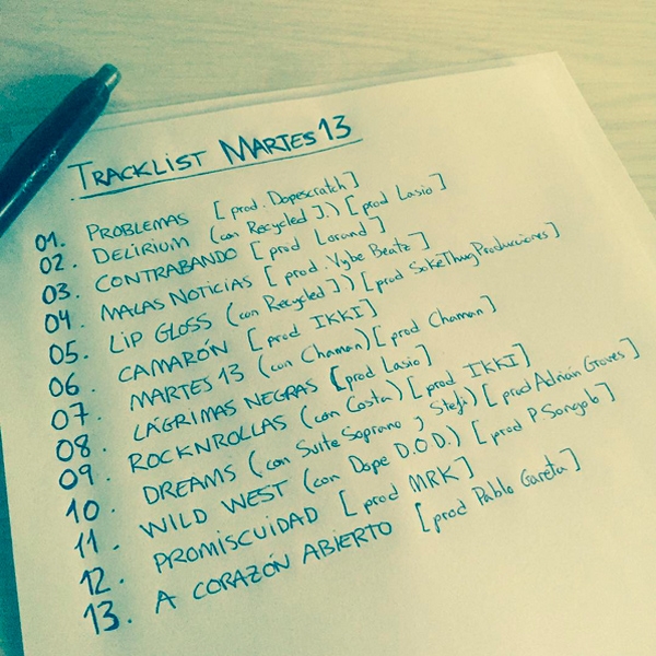 Natos y Waor - Martes 13 (Ficha con el tracklist)
