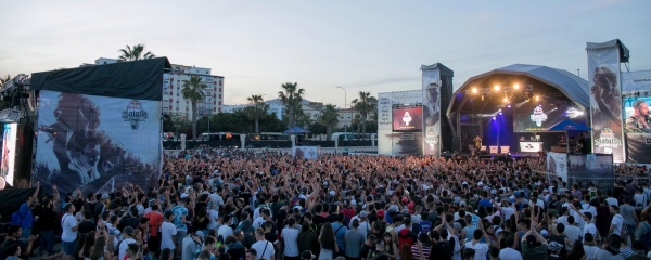Batalla de los gallos 2017 en Málaga
