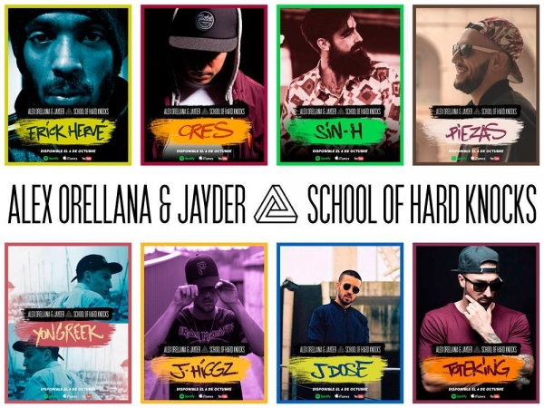 Alex Orellana & Jayder - School of hard knocks (Colaboraciones)