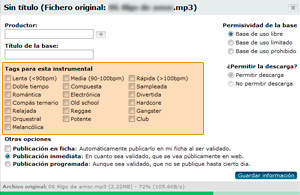 Tags subida