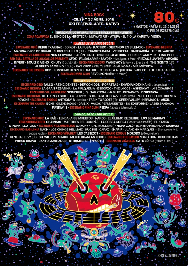 Compra ya tu entrada para el Viña Rock 2016