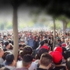 El público de las batallas se sale del camino
