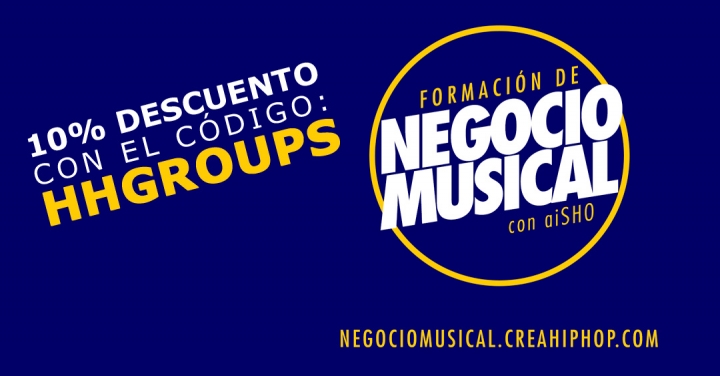 10% descuento en la formación de Negocio Musical