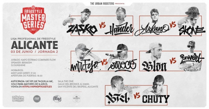 2ª Jornada de Freestyle Master Series en Alicante