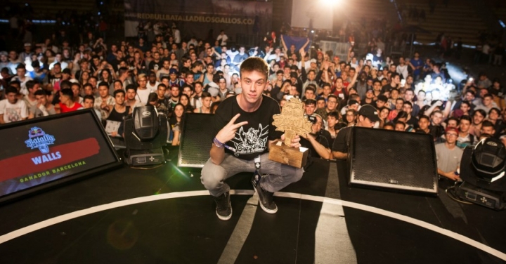 Walls Ganador Batalla de los Gallos 2017 Barcelona