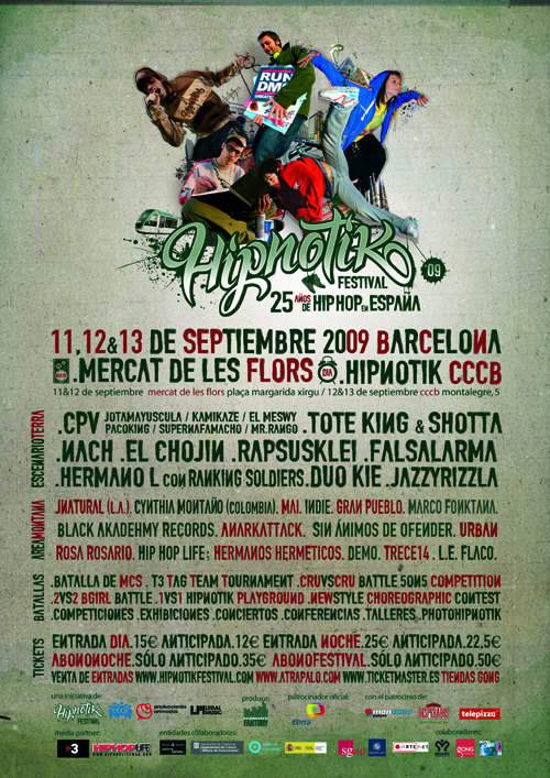 Hipnotik festival 2009 cartel