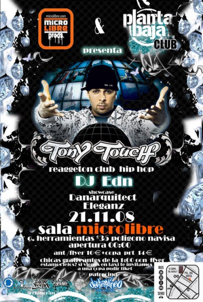 Tony touch en la sala micro libre