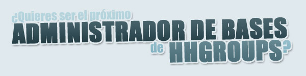 Administrador de bases de HHGroups