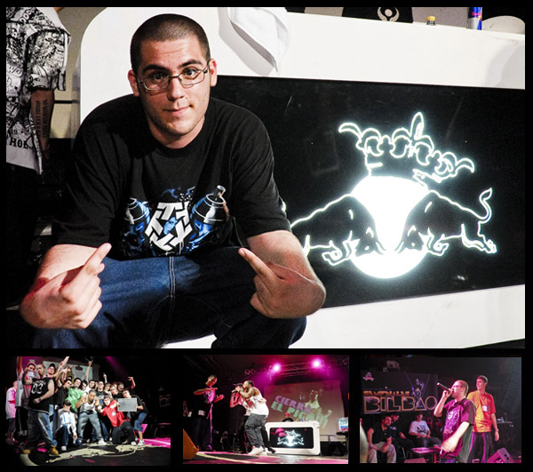 Ivan gana batalla de los gallos 2009 bilbao