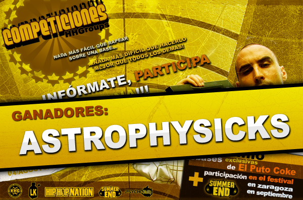 Astrophysicks ganadores de la competicion