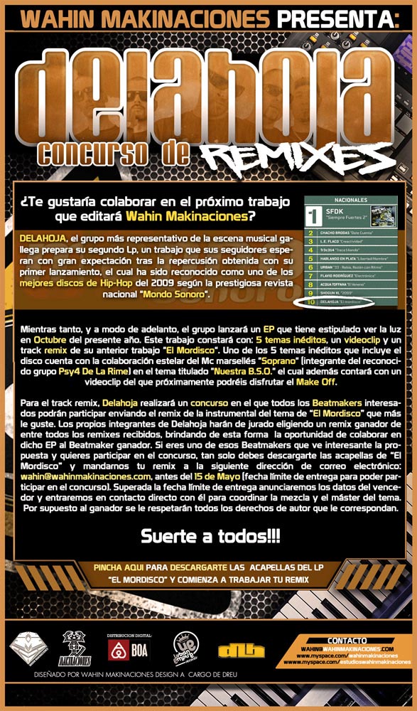 Concurso de remixes delahoja