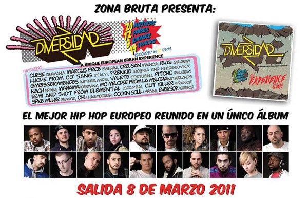Zona Bruta: Diversidad the experience (8 de Marzo)