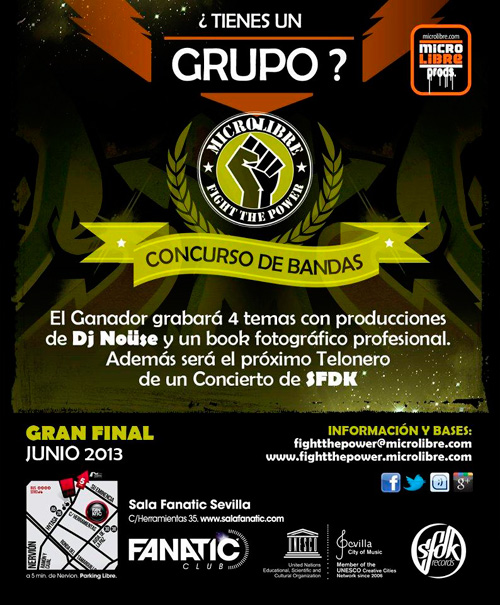 Fight the power: Concurso de bandas
