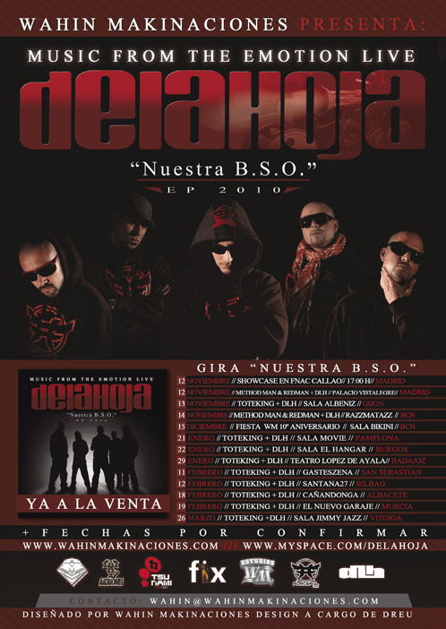 Gira delahoja: Nuestra B.S.O.
