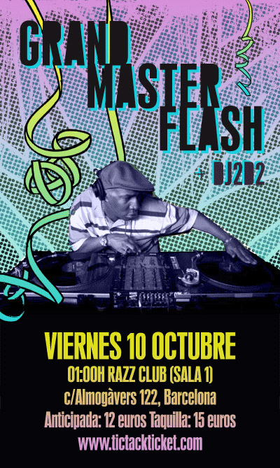 Grandmaster Flash en Barcelona