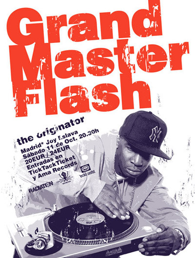 grand master flash madrid