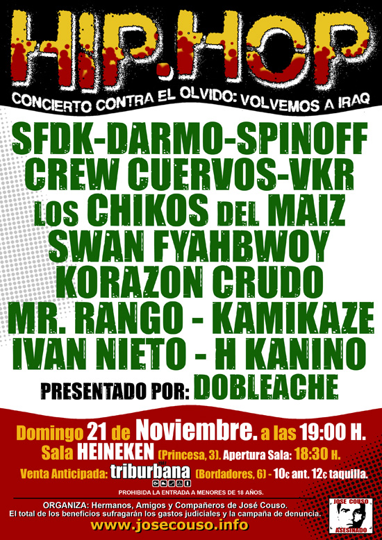 Hip Hop contra el olvido: Volvemos a Iraq