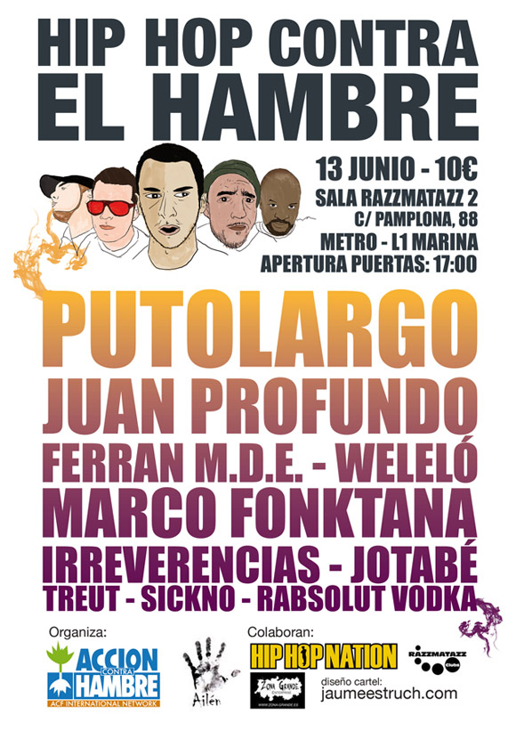 hip hop contra el hambre 2009
