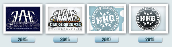 Logotipos de HHGroups 2005 hasta 2010