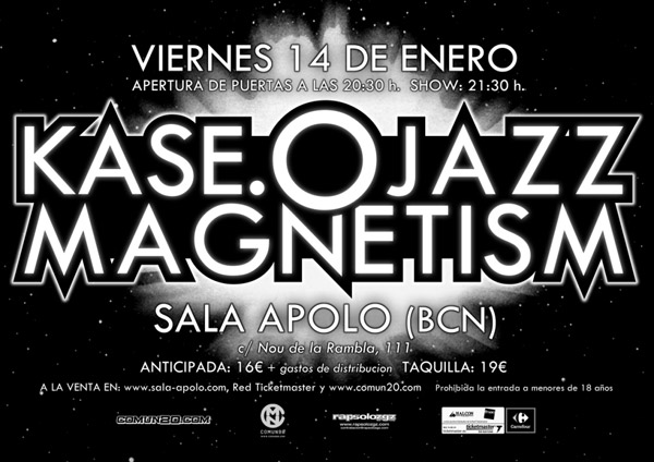 Kase.O Jazz Magnetism Barcelona Enero 2011