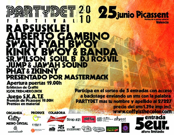 Cartel definitivo Partydet Festival 2010