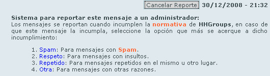 Reportar un comentario