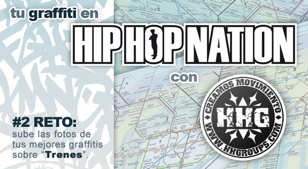 Reto Trenes: Tu graffiti en Hip Hop Nation