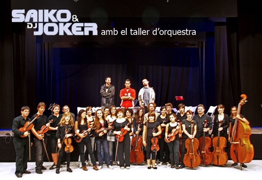 Saiko y Dj Joker taller d'Orquestra