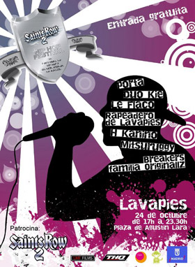 Saints Row 2 concierto