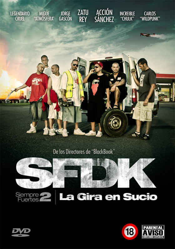 SFDK: La gira en Sucio (DVD - Portada)