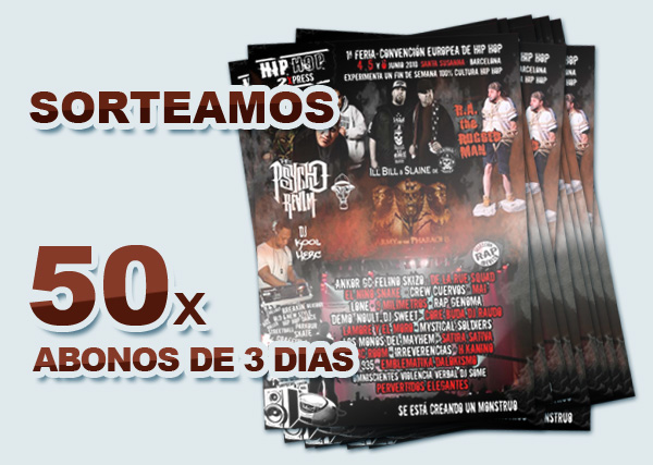 Sorteo 50 abonos para Hip Hop 2 Xpress