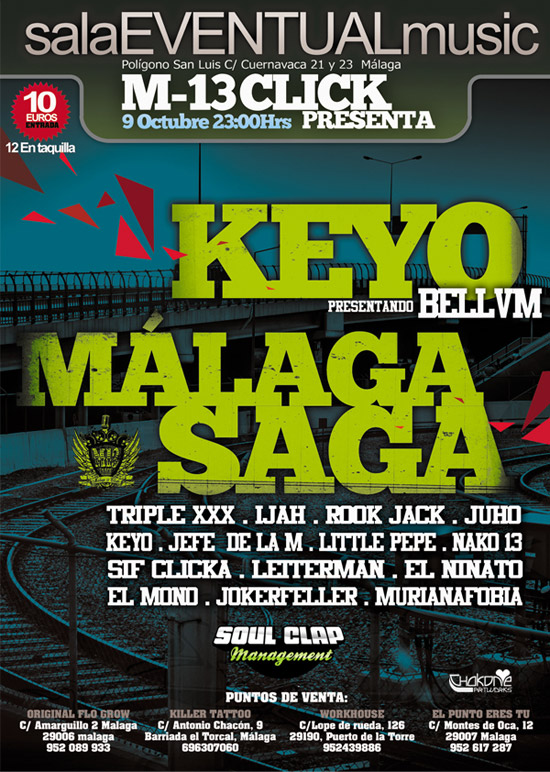 Presentacion Malaga Saga y Bellvm (Málaga)