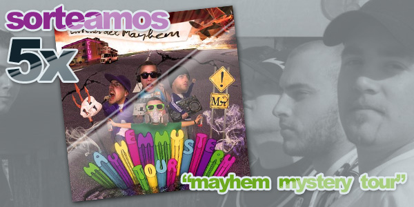 Sorteo Los monos del mayhem: Mayhem mystery tour