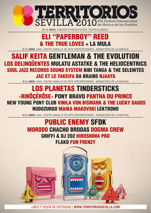 Cartel Hip Hop Terriotorios Sevilla 2010